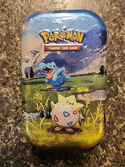 Pokemon Ascended Heroes Mini Tin Togepi And Totodile - Image 1