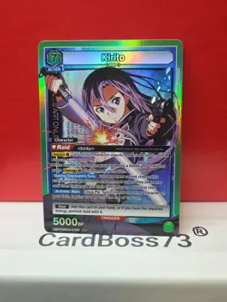 Kirito (087)Union Arena Sword Art Online Super Rare . UEO7BT/SAO-1-087 - Image 1
