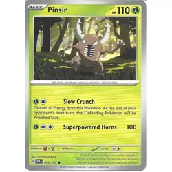 003/167 Pinsir : Common Card : Twilight Masquerade Pokemon TCG - Image 1