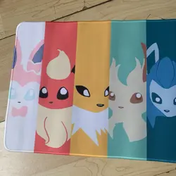 Eeveelutions Rubber Playmat Play Mat For Tcg Trading Card Game Pokemon Cards - Image 2