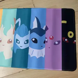 Eeveelutions Rubber Playmat Play Mat For Tcg Trading Card Game Pokemon Cards - Image 3