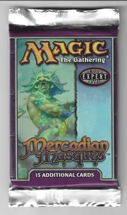 Magic "Mercadian Masques" 15-Card Sealed Booster Pack X1 - Image 1
