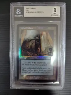 2002 TORMENT FOIL #139 CABAL COFFERS UL PSA9 BGS9 - Image 1