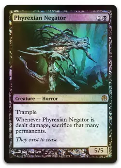 Phyrexian Negator #1 (Foil) (NM) Phyrexia vs the Coalition DDE Magic MTG - Image 1