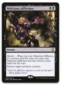Malicious Affliction #96 (NM) Eternal Masters EMA Magic MTG - Image 1