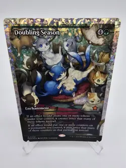 Magic: The Gathering Doubling Season Showcase Fracture Foil - Foundations - Image 1