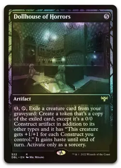 Dollhouse of Horrors #522 (Foil) (NM) Innistrad Double DBL Magic MTG - Image 1