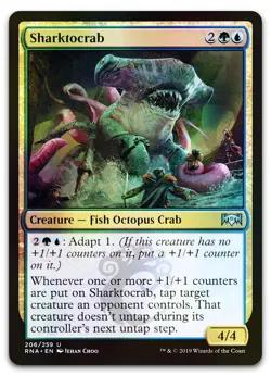 Sharktocrab #206 (Foil) (NM) Ravnica Allegiance RNA Magic MTG - Image 1
