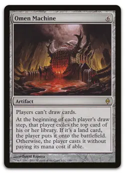 Omen Machine #148 (NM) New Phyrexia NPH Magic MTG - Image 1