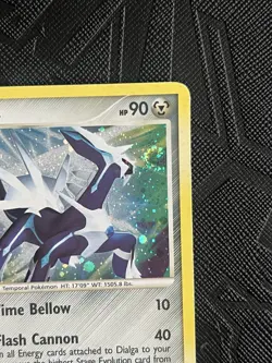Pokemon TCG *1.5 SWIRL* Dialga 1/130 Diamond and Pearl Holo (English) - NM(-) - Image 5