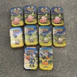 10 x Pokemon TCG Ascended Heroes Mini Tins Togepi Clefairy Pikachu Sealed Fast - Image 1