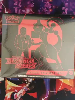Pokemon Destined Rivals Elite Trainer Box ETB Sealed - Image 1