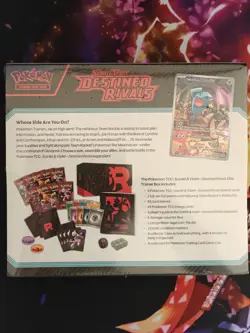 Pokemon Destined Rivals Elite Trainer Box ETB Sealed - Image 4