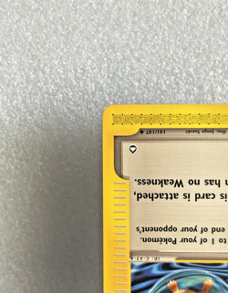 Weakness Guard 141/147 LP Trainer EX Aquapolis Pokemon 2002 - Image 5