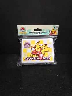 Pokemon World Championships 2025 Anaheim Dice Damage Counter Box SEALED - Image 1