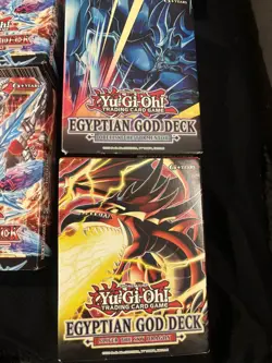 7x Sealed Yu-Gi-Oh! Structure Decks Egyptian God Bundle Starter Kit Collection - Image 4