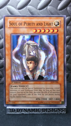 | Yugioh Soul of Purity and Light LON-066 1st ED Labyrinth Of Nightmare NM 🔥 | - Image 1