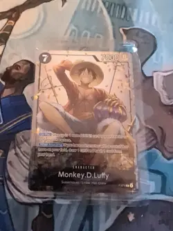 One Piece Monkey.D.Luffy P-075 Promo Holo Character Card Bandai | ENGLISH - Image 1