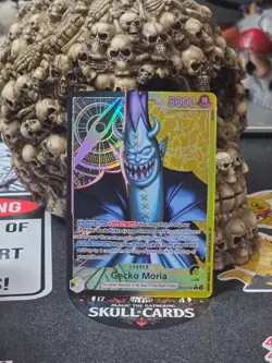 ☠☠ ONE PIECE Gecko Moria - OP14-080 (Alternate Art) The Azure Sea's Seven Foil - Image 1