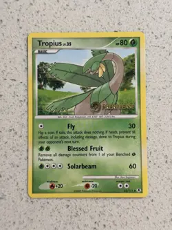 Tropius 52/111 Prerelease Stamped Promo DPP Rising Rivals Pokemon Card LP - Image 1