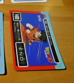 DRAGON BALL Z DBZ PP AMADA PART CARDDASS CARD CARTE 133 MADE IN JAPAN ** - Image 1