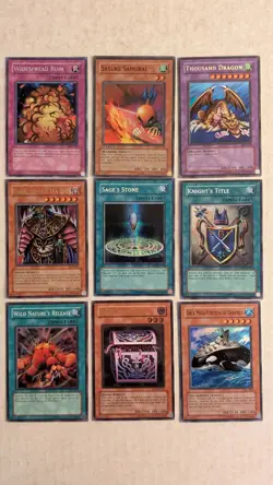 Yugioh Lot of 61 Unique Vintage Secret, Ultra, Super Rare Cards – No Duplicates - Image 3
