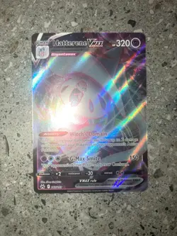 Pokemon TCG Cards Hatterene VMAX 066/159 Crown Zenith Ultra Rare Holo MINT - Image 3
