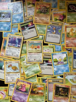 Vintage Fossil Pokemon Cards Bundle x 100 including base set 1999 WOTC - Image 3