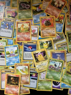 Vintage Fossil Pokemon Cards Bundle x 100 including base set 1999 WOTC - Image 4