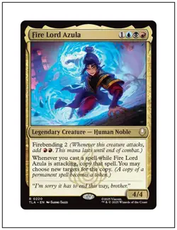 1x Fire Lord Azula, Magic the Gathering MTG NM - Image 1