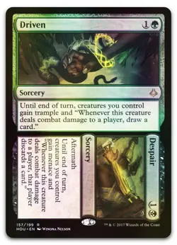 Driven // Despair #157 (Foil) (NM) Hour of Devastation HOU Magic MTG - Image 1