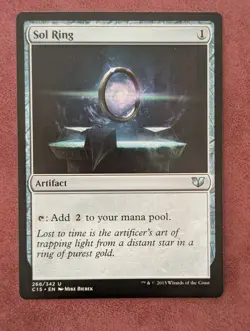 MTG Commander 2015 Uncommon SOL RING NM - Image 1