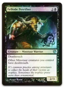 Felhide Petrifier #70 (Foil) (NM) Journey Into Nyx JOU Magic MTG - Image 1