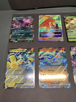 Pokemon TCG Scarlet & Violet EX Lot of 9 Cards Holo Rare All Holo NM - Image 2