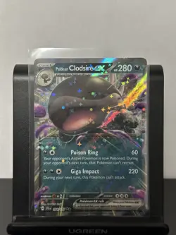 Pokemon Journey Together Paldean Clodsire EX 094/159 Double Rare Holo NM - Image 1