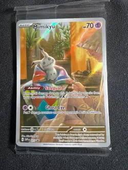 Mimikyu - SVP075 - Paldean Fates ETB - Black Star Promo - NM - Pokemon TCG - Image 1