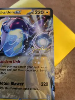 Pokemon TCG Miraidon EX - Stamped Jesse Parker "Gold" - Scarlet And Violet - Image 2