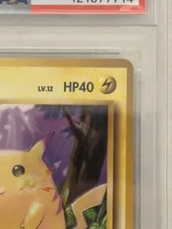 Pokemon (Japanese Base Set) Pikachu PSA 9 - Image 3