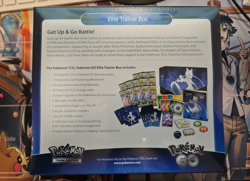Pokemon TCG Sword & Shield Pokemon GO Elite Trainer Box ETB Factory Sealed - Image 2