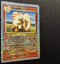 Pokemon LEGENDARY COLLECTION - #36/110 Arcanine - Reverse Holo - ENG - Damaged - Image 5
