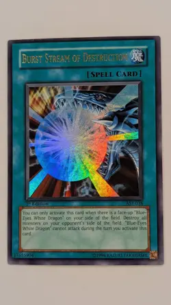 Yugioh Burst Stream of Destruction AST-038 1st Edition Ultra Rare – LP - Image 1