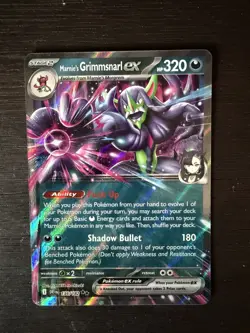 Marnies Grimmsnarl EX Card 136/182 Destined Rivals, NM Condition - Image 3
