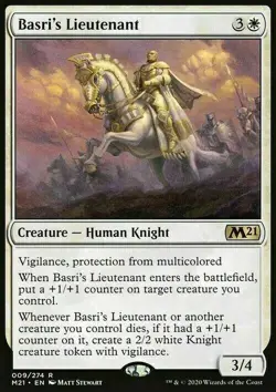 Basri's Lieutenant - MTG Magic the Gathering Card - Image 1