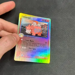 Camerupt - Ex Ruby & Sapphire Set 4/109 - Reverse Holo Pokemon Card NM - Image 2