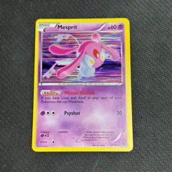 Pokemon Card Mesprit 37/101 Black & White-Plasma Blast Holo Rare - Image 1