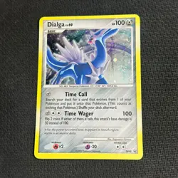 Dialga LV. 69 DP49 Cosmos Holo - D&P Black Star Promo - Pokemon Card LP + SWIRL - Image 1