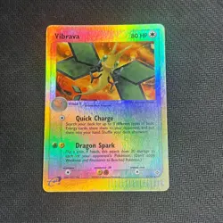 Vibrava - Ex Dragon Set 22/97 - Reverse Holographic Pokemon Card - LP - Image 1