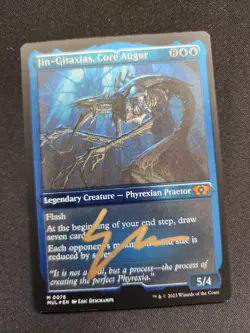 MTG Artist Proof Jin Gitaxias Core Auger Signed Foil Etched Magic The Gathering - Image 1
