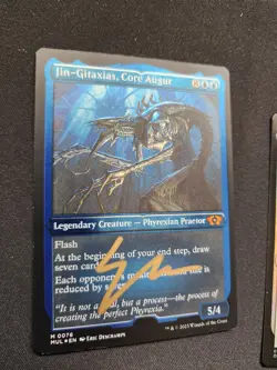MTG Artist Proof Jin Gitaxias Core Auger Signed Foil Etched Magic The Gathering - Image 2
