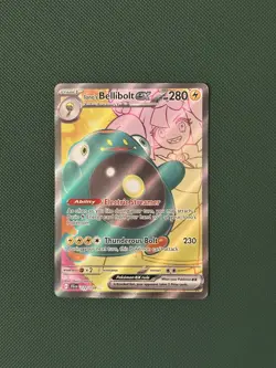 Pokemon TCG Iono's Bellibolt EX 172/159 Journey Together Ultra Rare - Image 1